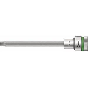 Wera TORX Zyklop mit Haltefunktion lang Steckschlüsseleinsatz Größe: 55,0 mm Länge: 140,0 mm