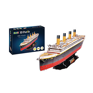 Revell RMS Titanic 3D-Puzzle, 113 Teile