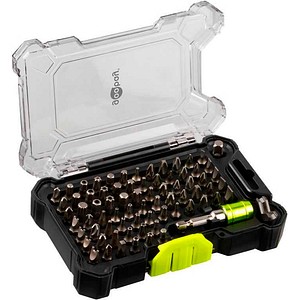 GOOBAY 77843 - Bithalter-Set mit 72-tlg. Bitsatz mit Transportbox