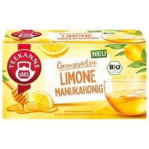 4009300021292 - Genussgarten LIMONE MANUKAHONIG Bio-Tee 18 Portionen
