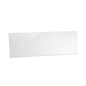 4052025914752 - Spritzschutz Küche Sicherheitsglas Küchenzeile Fliesenschutz Herdblende 40x120 cm Wandmontage transparent - Relaxdays