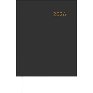 4069095001046 - Wochenbuch anthrazit 2026 - Bürokalender 21x265 cm - 1 Woche auf 2 Seiten - mit Eckperforation und Fadensiegelung - Notizbuch - 728-0021 4069095001046 - Wochenbuch anthrazit 2026 - Bürokalender 21x265 cm - 1 Woche auf 2 Seiten - mit Eckperforation und Fadensiegelung - Notizbuch - 728-0021