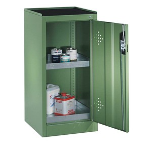 4064615134242 - Umweltschrank 8721-315 Stahl abschließbar 50 x 100 x 50 cm grün 4064615134242 C+P-Möbel