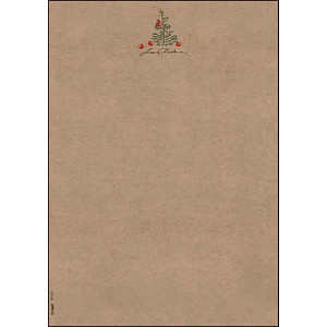 4004360795626 - Motiv-Weihnachtsbriefpapier Christmas with apples DP415 A4 100g  4004360795626 100 Blatt