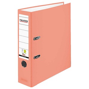 FALKEN Color Ordner lachs Kunststoff 8,0 cm DIN A4, 1 St.