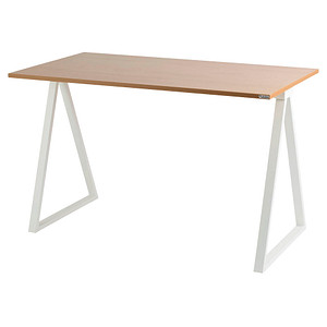 3660141256307 - Schreibtisch easyHome LV9 LV91323 65-130cm (H) 110x60cm (BxT) rechteckig buche weiß 3660141256307 PAPERFLOW 3660141256307 - Schreibtisch easyHome LV9 LV91323 65-130cm (H) 110x60cm (BxT) rechteckig buche weiß 3660141256307 PAPERFLOW