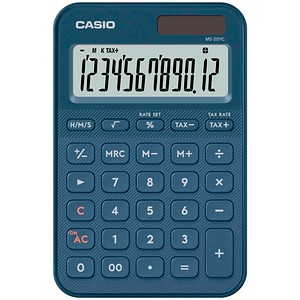 4549526621291 - MS-20YC-NY Tisch- und Taschenrechner MS-20YC-NY nachtblau MS-20YC-NY 4549526621291