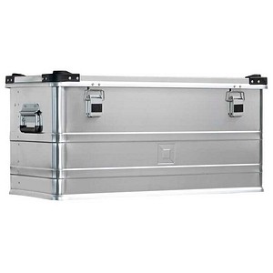 MUNK Alubox 91,0 l silber 39,5 x 78,8 x 39,0 cm, 1 St.