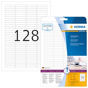 4008705050715 - HERMA SPECIAL A4 CD DVD Etiketten 5071 haftend DIN A4 Weiß 432 x 85 mm 25 Blatt à 128 Etiketten 4008705050715 - HERMA SPECIAL A4 CD DVD Etiketten 5071 haftend DIN A4 Weiß 432 x 85 mm 25 Blatt à 128 Etiketten