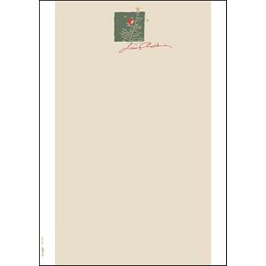 4004360795602 - Motiv-Weihnachtsbriefpapier Christmas with apples DP256 A4 90g  4004360795602 100 Blatt