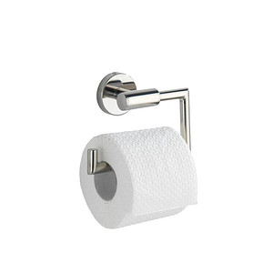 WENKO Toilettenpapierhalter Bosio silber