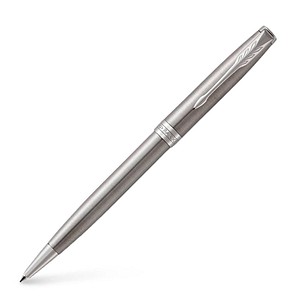 3501179315126 - Sonnet Kugelschreiber | Edelstahl mit Palladiumzierteilen | Mittlere Spitze | schwarze Tinte | Geschenkbox 3501179315126 - Sonnet Kugelschreiber | Edelstahl mit Palladiumzierteilen | Mittlere Spitze | schwarze Tinte | Geschenkbox