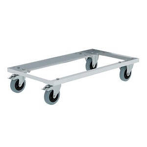 MUNK Transportroller silber 90,0 cm 50,0 cm bis 150,0 kg