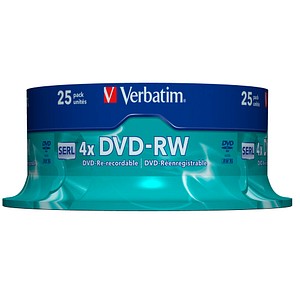 0023942436393 - DVD-Rohlinge 43639 DVD-RW wiederbeschreibbar 47 GB Spindel  0023942436393 25 Stück