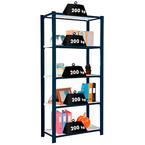 8425437103872 - Regal OFFICLICK 8425437103872 anthrazit weiß 900 x 400 x 2100 cm 8425437103872 Simonrack 8425437103872 - Regal OFFICLICK 8425437103872 anthrazit weiß 900 x 400 x 2100 cm 8425437103872 Simonrack