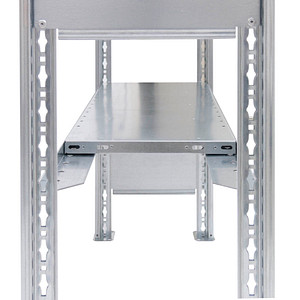 4004514283450 - Schulte Lagertechnik Fachbodenregal-Stecksystem MULTIplus 250 Anbauregal Längenriegel 3000x1000x500 mm 7 Böden verzinkt