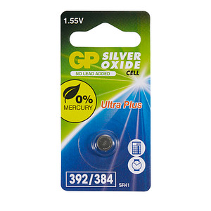 4891199111846 - SR41 GP - Silberoxid-Knopfzelle SR41 42 mAh 79x36 mm 1er-Pack 4891199111846 - SR41 GP - Silberoxid-Knopfzelle SR41 42 mAh 79x36 mm 1er-Pack
