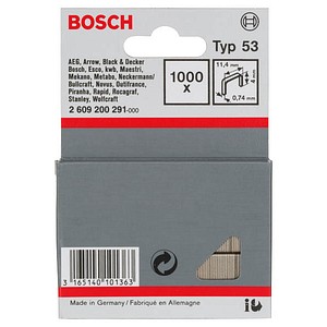 3165140101363 - AKTION 1000 BOSCH Tackerklammern Typ 53 4 mm mit Prämie nach Registrierung