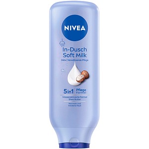 4005808911110 - NIVEA Body In-Dusch Soft Milk Duschpflege-Milch mit Shea-Butter für trockene Haut 400 ml - Flasche 4005808911110 - NIVEA Body In-Dusch Soft Milk Duschpflege-Milch mit Shea-Butter für trockene Haut 400 ml - Flasche