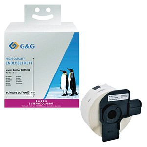 6941881284612 - Premium Etiketten komp zu Brother DK-11208 schwarz auf weiß 6941881284612 G und G 6941881284612 - Premium Etiketten komp zu Brother DK-11208 schwarz auf weiß 6941881284612 G und G