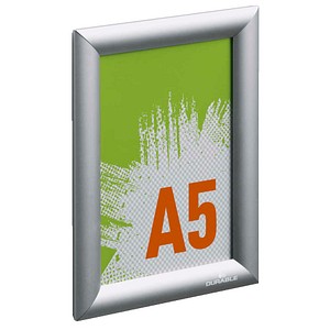 4005546741277 - Plakat-Klapprahmen 479523 silber A5 Aluminiumrahmen 4005546741277 Durable
