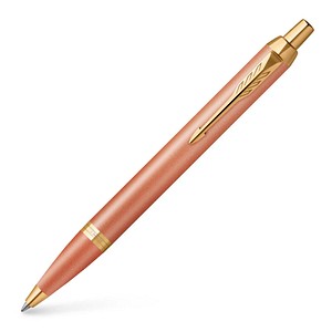 3026982039026 - IM Writing Rituals Ballpoint Uplifting Orange Finish with Gradient & Gold Trims Medium Point Blue Ink Gift Box