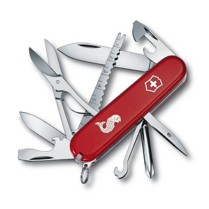 7611160100467 - Fisherman Schweizer Taschenmesser rot 7611160100467 VICTORINOX