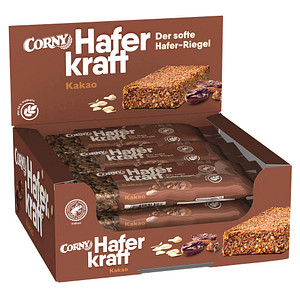 4011800513900 - Müsliriegel HAFERKRAFT Kakao von Corny 12x65g (MHD 06062024)