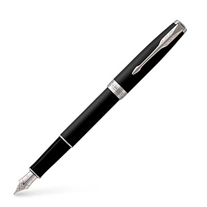 3501179315225 - Sonnet Füller | Matt-Schwarze Lackierung mit Palladiumzierteilen | Füllfederhalter mit mittlerer Feder | Geschenkbox