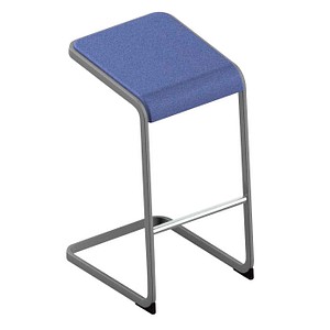 8056457078576 - Hocker OCSTOA01 3MAX C-STOOL hellblau bis 110kg 8056457078576 Quadrifoglio