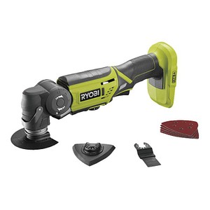 4892210136534 - Multifunktionswerkzeug 18V One+ ohne Batterie oder Ladegerät 10000-20000 Oszillation min 4 Positionen Kopf - R18MT-0 - Ryobi 4892210136534 - Multifunktionswerkzeug 18V One+ ohne Batterie oder Ladegerät 10000-20000 Oszillation min 4 Positionen Kopf - R18MT-0 - Ryobi