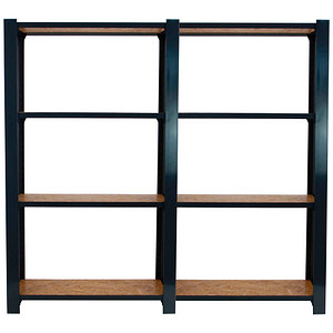8425437127786 - Schwerlastregal OFFICLICK 4 8425437127786 anthrazit braun 1600 x 300 x 1500 cm 8425437127786 Simonrack
