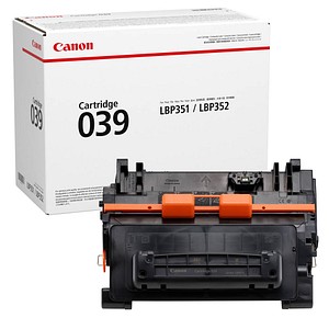 Canon 039 BK  schwarz Toner
