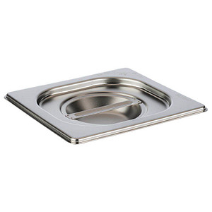 4004133816954 - 81695 GN Deckel 1 6 ohne Löffelaussparung Edelstahl
