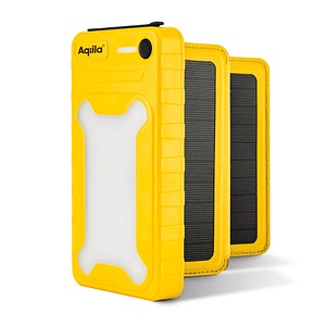 8716778931973 - POWERBIRD BS10 Solar-Powerbank 10000 mAh gelb 8716778931973 Aqiila 8716778931973 - POWERBIRD BS10 Solar-Powerbank 10000 mAh gelb 8716778931973 Aqiila
