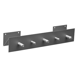 4260054777945 - Wandgarderobe 52134 Metall mit 5 Haken silber 1 Stück 4260054777945 SZ Metall