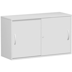 4038933487014 - Schiebetürenschrank Flex S-312153-LL lichtgrau 1 Fachboden 1200 x 425 x 720 cm