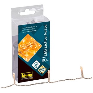 4002372207489 - Lichterkette 8582074 30 LEDs Länge 26m warmweiß 4002372207489 Idena 4002372207489 - Lichterkette 8582074 30 LEDs Länge 26m warmweiß 4002372207489 Idena