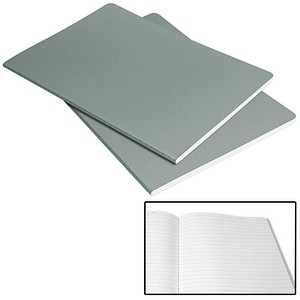 4004360770470 - 2 SIGEL Notizhefte Linescape DIN A5 liniert hellgrau neon-grün Softcover 68 Seiten 4004360770470 - 2 SIGEL Notizhefte Linescape DIN A5 liniert hellgrau neon-grün Softcover 68 Seiten