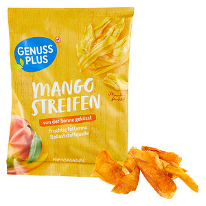 4305615839684 - GENUSS PLUS MANGO-STREIFEN Trockenfrüchte 1000 g