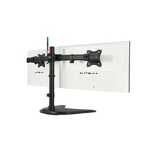 0085896582717 - Monitor-Halterung SmartFit™ Ergo K58271WW schwarz für 2 Monitore Bodenständer