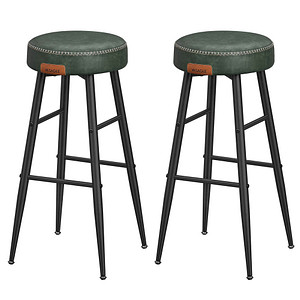 0194343187136 - Songmics - vasagle echo Kollektion Barhocker 2er Set Barstuhl Küchenstuhl Kunstleder 762 cm hoch für Küche Esszimmer einfacher Aufbau 0194343187136 - Songmics - vasagle echo Kollektion Barhocker 2er Set Barstuhl Küchenstuhl Kunstleder 762 cm hoch für Küche Esszimmer einfacher Aufbau