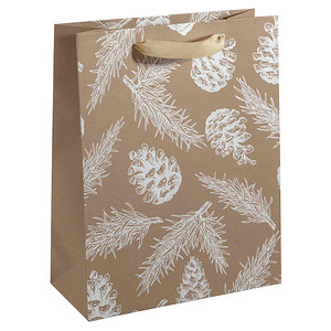 4004360777684 - Geschenktasche GT120 Pine cones and pine branches Large Weihnachten Pine cones and pine branches 26cm x 33cm 4004360777684 Si 5 Stück 4004360777684 - Geschenktasche GT120 Pine cones and pine branches Large Weihnachten Pine cones and pine branches 26cm x 33cm 4004360777684 Si 5 Stück