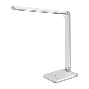 7612176093842 - Hansa-by-styro Lumina LED-Tischleuchte dimmbar zuschaltbarer Lichtsensor 3 Farbtemperaturen Weiß