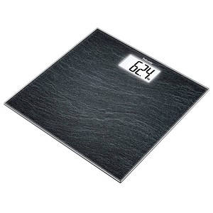 beurer Personenwaage GS 203 Slate schwarz für max. 150,0 kg