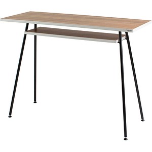 3660141256260 - Schreibtisch easyHome LV1 LV10136 65-130cm (H) 100x40cm (BxT) rechteckig walnuss schwarz 3660141256260 PAPERFLOW 3660141256260 - Schreibtisch easyHome LV1 LV10136 65-130cm (H) 100x40cm (BxT) rechteckig walnuss schwarz 3660141256260 PAPERFLOW