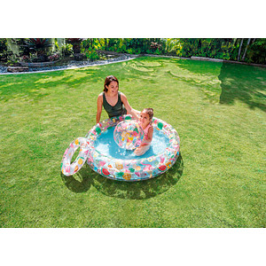 6941057454603 - Kinder Pool Set mit Planschbecken Wasserball Schwimmring 59460NP - Intex 6941057454603 - Kinder Pool Set mit Planschbecken Wasserball Schwimmring 59460NP - Intex