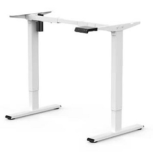 0810054070054 - EF1 elektrisch höhenverstellbares Schreibtischgestell weiß ohne Tischplatte 2-Fuß-Gestell weiß 850 - 1290 x 800 cm 0810054070054 - EF1 elektrisch höhenverstellbares Schreibtischgestell weiß ohne Tischplatte 2-Fuß-Gestell weiß 850 - 1290 x 800 cm