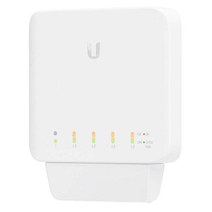 0817882027595 - UniFi Switch USW-FLEX Switch managed 4x 10 100 1000 (PoE) + 1x 10 100 1000 (PoE) wandmontierbar Stangenmontage