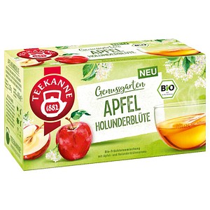 4009300021308 - Genussgarten APFEL HOLUNDERBLÜTE Bio-Tee 18 Portionen